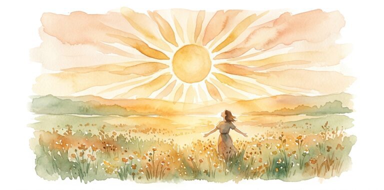 Soñar con el sol: la luz que tú mismo emites