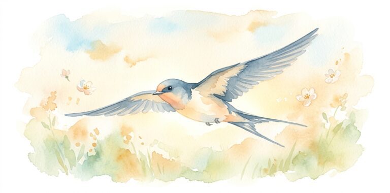 Sueño con una golondrina y un gorrión: la alegría que habita cerca